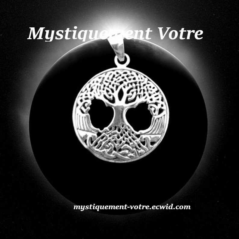 Pendentif Arbre De Vie En Argent Massif 925 - 9 Grammes Modèle #9991 - Neuf Sans Boîte